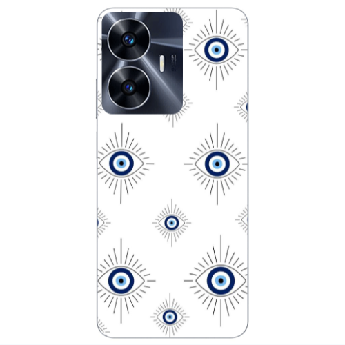 Realme Note 50 Bright eye Transparent Silicone TPU Θήκη