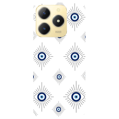 Realme C61 Bright eye Transparent Silicone TPU Θήκη