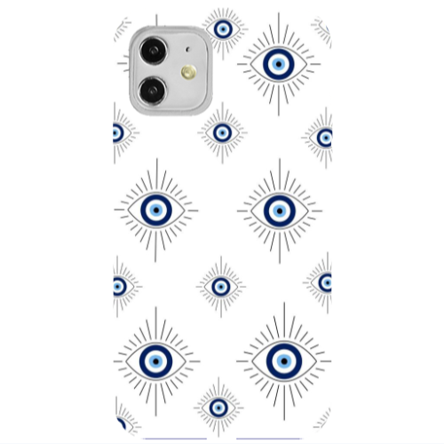 Apple iPhone 11  Bright eye Purple Colored Silicone TPU Θήκη