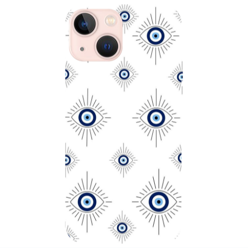 Apple iPhone 13 Bright eye Transparent Silicone TPU Θήκη