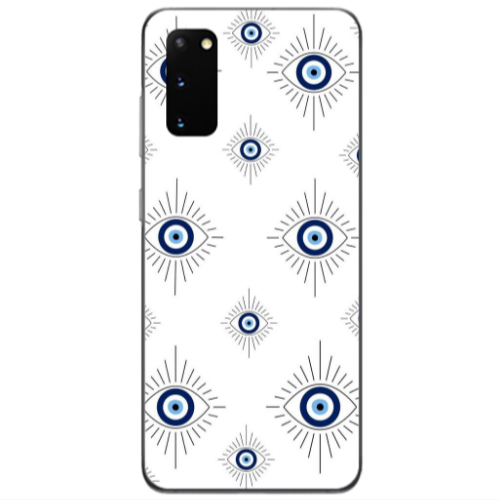 Samsung S20 Bright eye Transparent Silicone TPU Θήκη