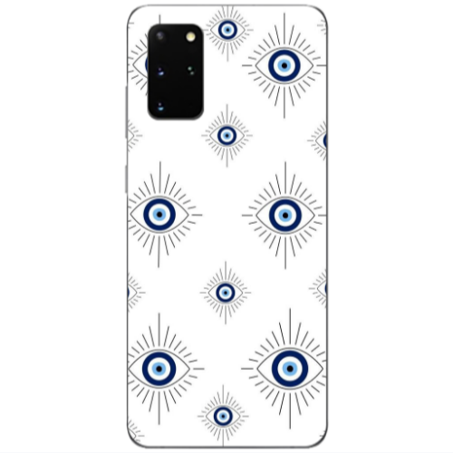 Samsung S20 Plus Bright eye Transparent Silicone TPU Θήκη