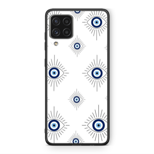 Samsung A22 4G Bright eye Black Glossy Θήκη