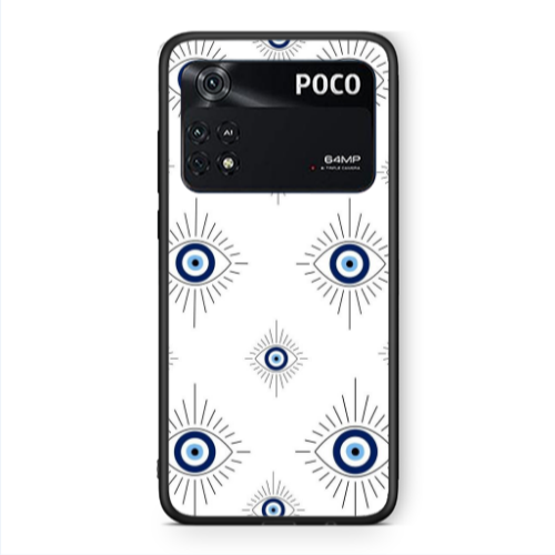 Xiaomi Poco M4 Pro 4G Bright eye Black Glossy Θήκη