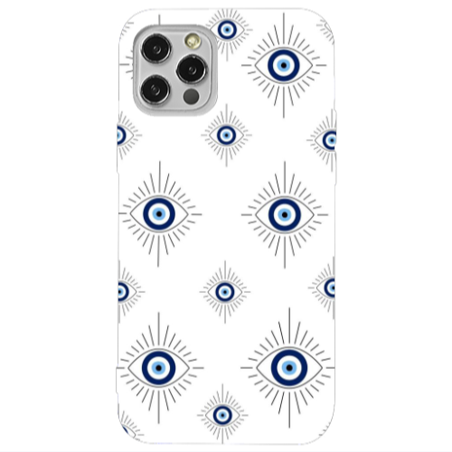 Apple iPhone 13 Pro Bright eye Black Colored Silicone TPU Θήκη