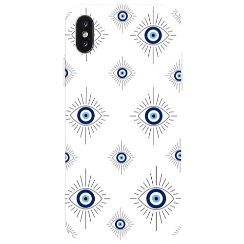 Apple iPhone Xs Max Bright eye Transparent Silicone TPU Θήκη