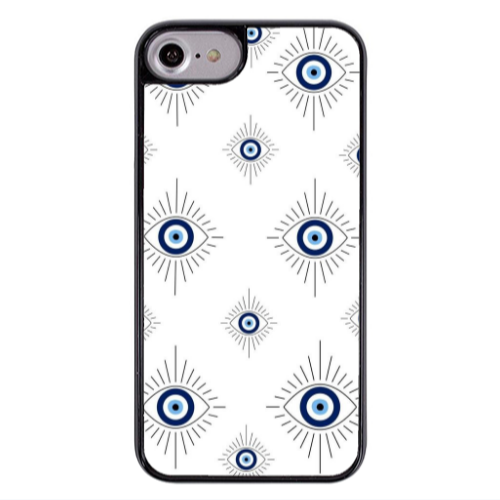Apple iPhone 7 Bright eye Black Glossy Θήκη