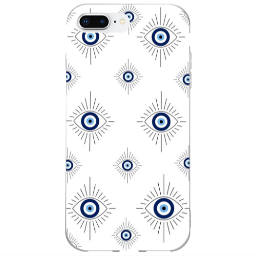 Apple iPhone 7 Plus Bright eye Transparent Silicone TPU Θήκη