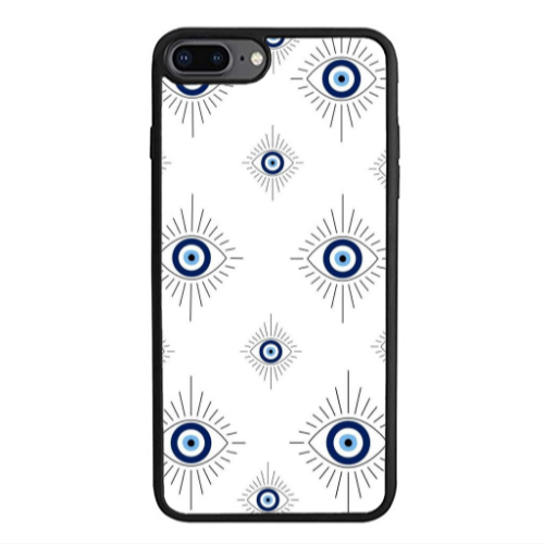 Apple iPhone 7 Plus Bright eye Black Glossy Θήκη