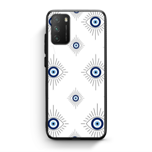 Xiaomi Poco M3 Bright eye Black Glossy Θήκη