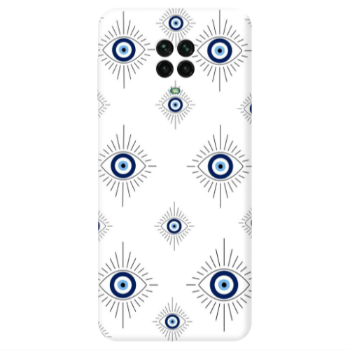 Xiaomi Redmi Note 9S Bright eye Transparent Silicone TPU Θήκη
