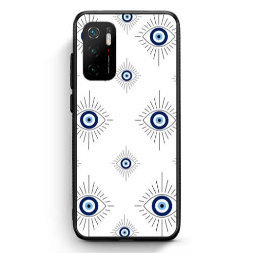 Xiaomi Poco M3 Pro Bright eye Black Glossy Θήκη