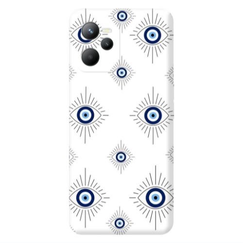 Realme C35 Bright eye Transparent Silicone TPU Θήκη