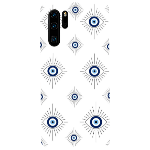 Huawei P30 Pro Bright eye Transparent Silicone TPU Θήκη