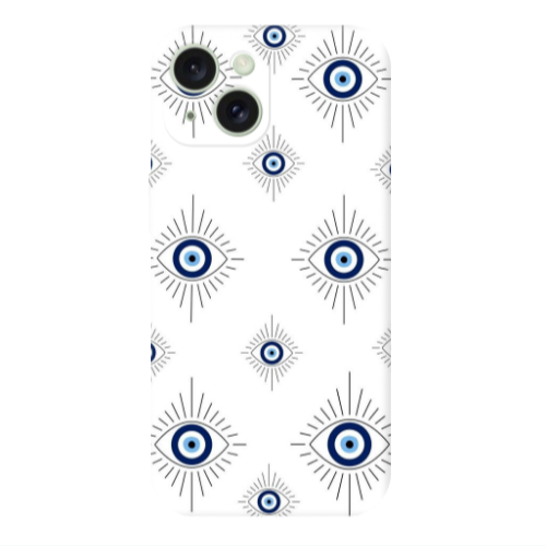 Apple iPhone 15 Bright eye Transparent Silicone TPU Θήκη