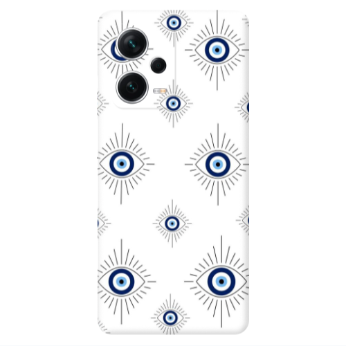 Xiaomi Poco X5 Bright eye Turquoise Colored Silicone TPU Θήκη