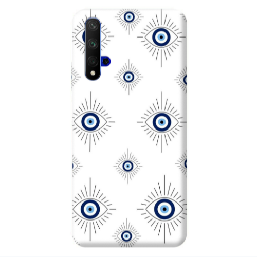Huawei Nova 5 T Bright eye Transparent Silicone TPU Θήκη