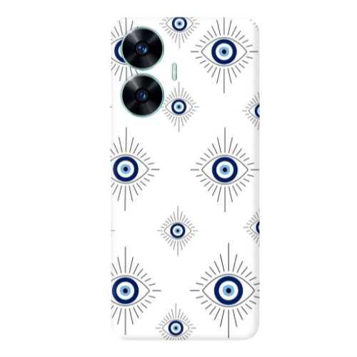 Realme C55 Bright eye Transparent Silicone TPU Θήκη