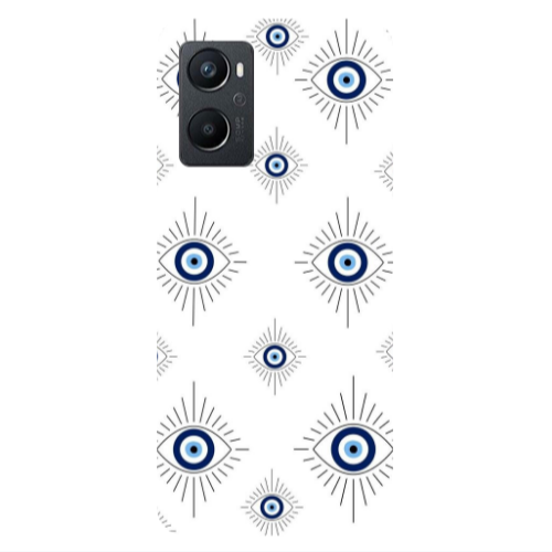 Oppo A 96 Bright eye Transparent Silicone TPU Θήκη