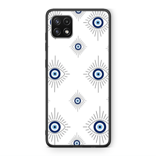 Samsung A22 5G Bright eye Black Glossy Θήκη