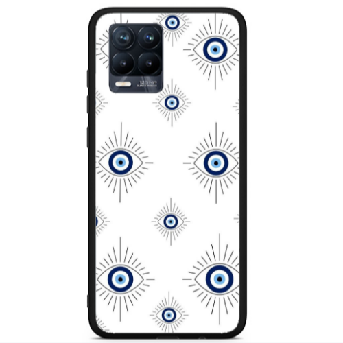 Realme 8 i Bright eye Black Glossy Θήκη