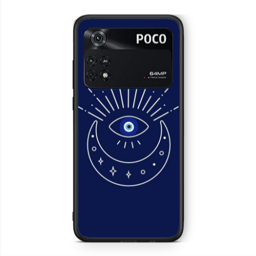 Xiaomi Poco M4 Pro 4G Single bead Black Glossy Θήκη