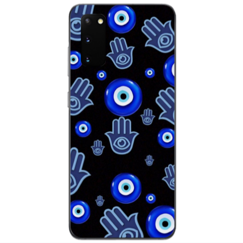 Samsung S20 Eye in hand Transparent Silicone TPU Θήκη