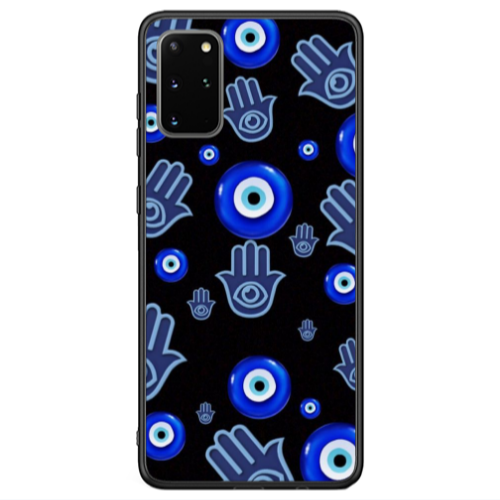 Samsung S20 Eye in hand Black Glossy Θήκη