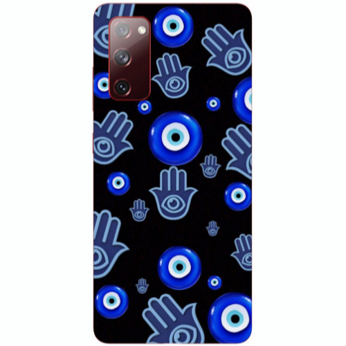 Samsung S20 FE Eye in hand Transparent Silicone TPU Θήκη