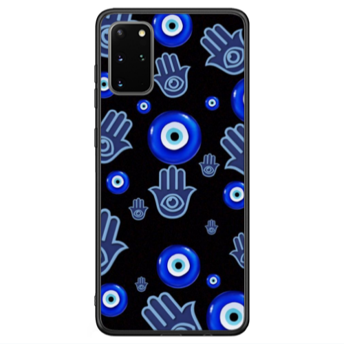Samsung S20 FE Eye in hand Black Glossy Θήκη