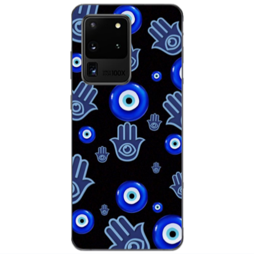 Samsung S20 Ultra Eye in hand Transparent Silicone TPU Θήκη