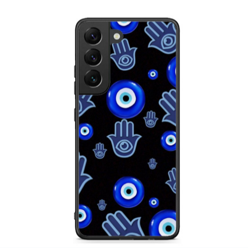 Samsung S22 Plus Eye in hand Black Glossy Θήκη