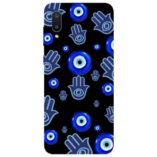 Samsung A02 Eye in hand Transparent Silicone TPU Θήκη