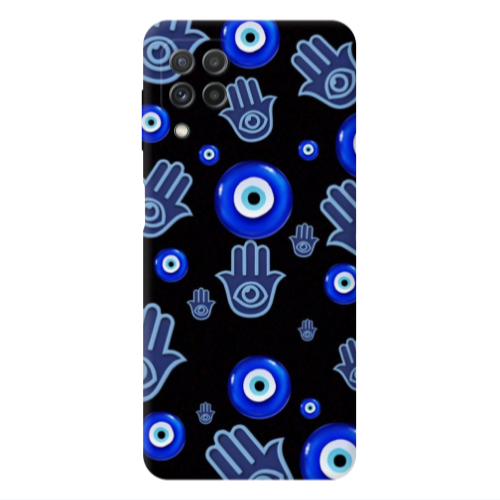 Samsung A22 4G Eye in hand Transparent Silicone TPU Θήκη