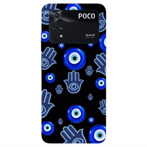 Xiaomi Poco M4 Pro 4G Eye in hand Transparent Silicone TPU Θήκη