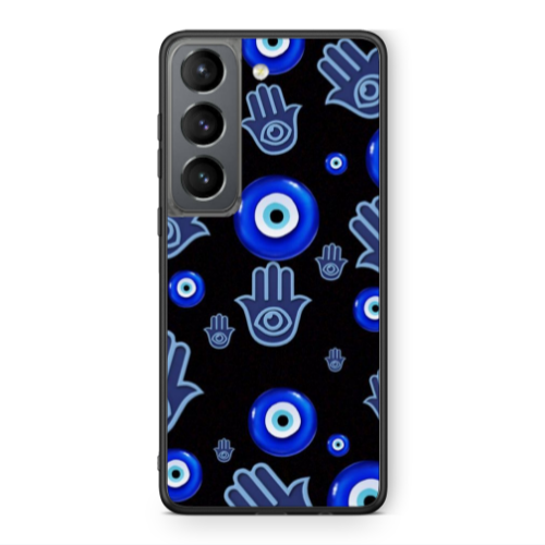 Samsung S21 PLUS Eye in hand Black Glossy Θήκη