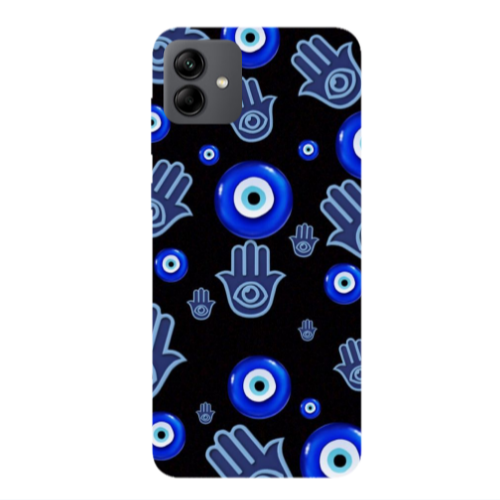 Samsung A04 Eye in hand Transparent Silicone TPU Θήκη