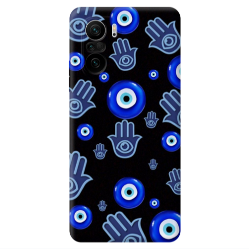 Xiaomi Poco F3 Eye in hand Transparent Silicone TPU Θήκη
