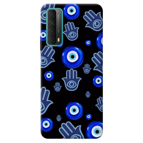 Huawei P Smart 2021 Eye in hand Transparent Silicone TPU Θήκη