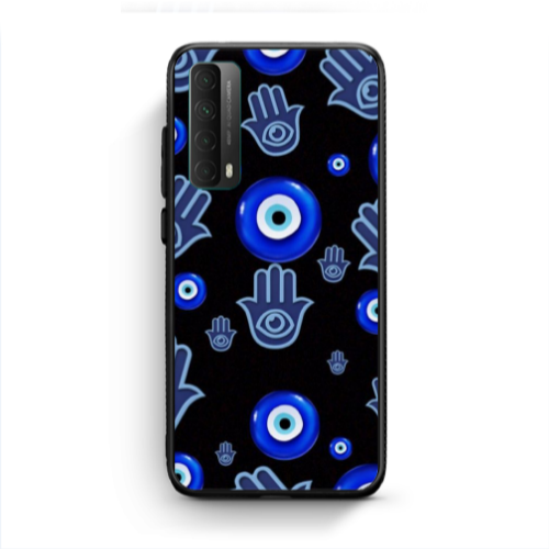Huawei P Smart 2021 Eye in hand Black Glossy Θήκη