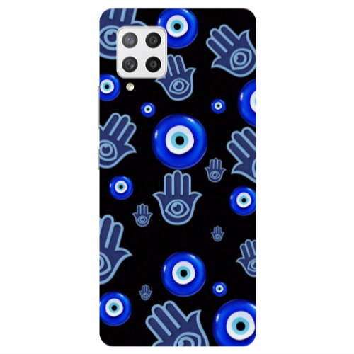 Samsung A42 5G Eye in hand Transparent Silicone TPU Θήκη