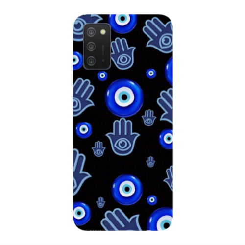 Samsung A02s Eye in hand Transparent Silicone TPU Θήκη
