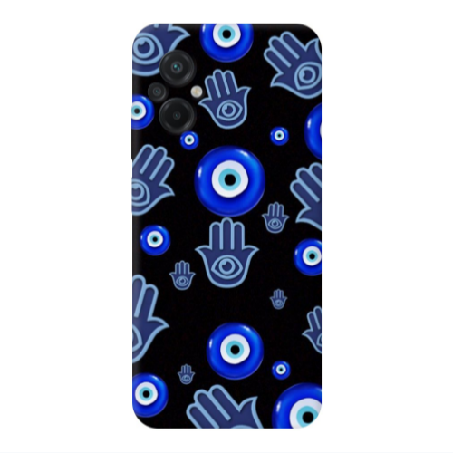 Xiaomi Poco M5 Eye in hand Transparent Silicone TPU Θήκη