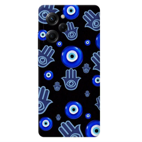 Xiaomi Poco X5 Pro Eye in hand Transparent Silicone TPU Θήκη