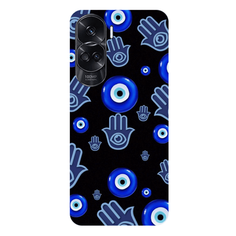 Honor 90 Lite 5G Eye in hand Transparent Silicone TPU Θήκη