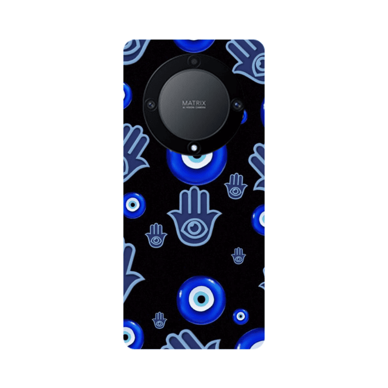 Honor Magic5 Lite 5G Eye in hand Transparent Silicone TPU Θήκη