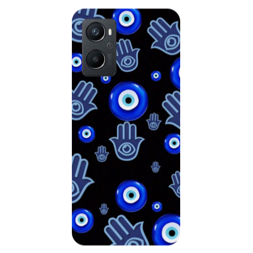 Oppo A 96 Eye in hand Transparent Silicone TPU Θήκη