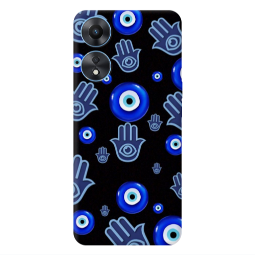 Oppo A 98 Eye in hand Transparent Silicone TPU Θήκη