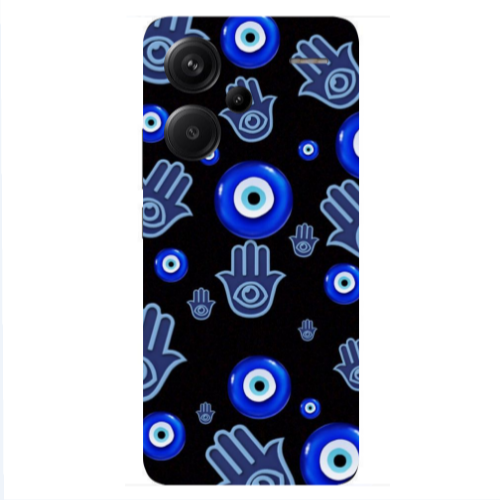Xiaomi Redmi Note 13 Pro+ 5G  Eye in hand Transparent Silicone TPU Θήκη