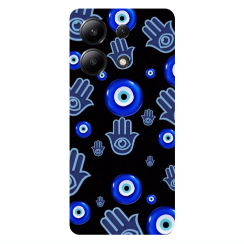 Xiaomi Redmi Note 13 4G Eye in hand Transparent Silicone TPU Θήκη